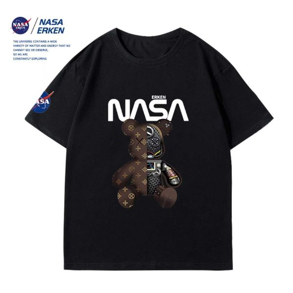 yiciya na-sa brand short sleeved men and women's t-shirts short summer outdoor fashion casual t-shirt printed with letters, White
yiciya na-sa brand short sleeved men and women's t-shirts short summer outdoor fashion casual t-shirt printed with letters, White