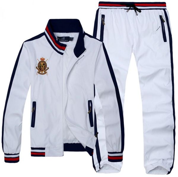 866 men's tracksuits horse embroidered polo jacket pants jogging suits man sportswear, Gray
866 men's tracksuits horse embroidered polo jacket pants jogging suits man sportswear, Gray