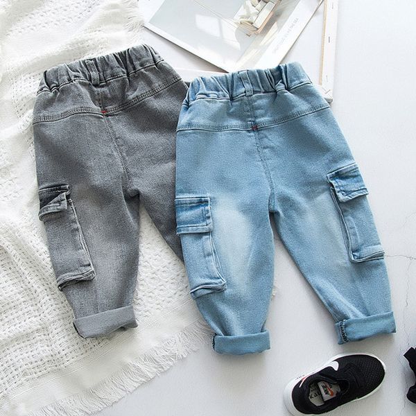jeans dfxd spring toddler boys denim cargo pants fashion solid big pockets long loose jeans pants 1-5t kids outfits children clothes 230322, Blue
jeans dfxd spring toddler boys denim cargo pants fashion solid big pockets long loose jeans pants 1-5t kids outfits children clothes 230322, Blue