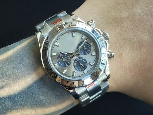 with original box wristwatches sapphire 40mm 116509 automatic mechanical mens men's watch watches no chronograph gray dial 2023, Slivery;brown
with original box wristwatches sapphire 40mm 116509 automatic mechanical mens men's watch watches no chronograph gray dial 2023, Slivery;brown