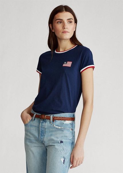 fashion 2023 summer new brand polo striped national flag round short sleeve women slim polo shirt, White
fashion 2023 summer new brand polo striped national flag round short sleeve women slim polo shirt, White