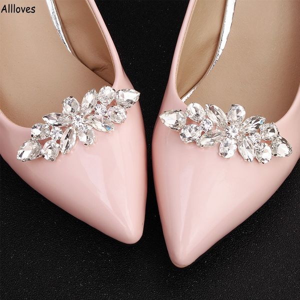 removable luxury crystals rhinestone wedding shoes clips flower bridal shoe buckle for women high heels bride shoes jewelry accessories cl20, Black
removable luxury crystals rhinestone wedding shoes clips flower bridal shoe buckle for women high heels bride shoes jewelry accessories cl20, Black