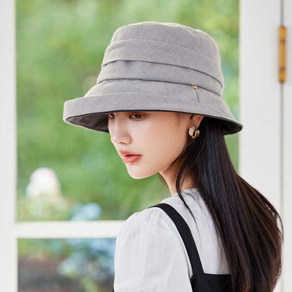 wide brim hats ladies bucket hat female summer chic cloche hats mother popular headwear women sun cap irregular fisherman hats aa230321, Blue;gray
wide brim hats ladies bucket hat female summer chic cloche hats mother popular headwear women sun cap irregular fisherman hats aa230321, Blue;gray