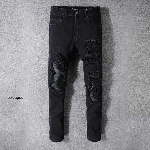 designer jeans fenye collage high street knee hole patch jeans men's elastic tight little foot fashion slim fit jeans, Blue
designer jeans fenye collage high street knee hole patch jeans men's elastic tight little foot fashion slim fit jeans, Blue