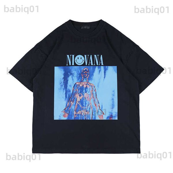 men's t-shirts spring and summer new hip-hop rock style fried snow retro short-sleeved t-shirt man t230321, White;black
men's t-shirts spring and summer new hip-hop rock style fried snow retro short-sleeved t-shirt man t230321, White;black