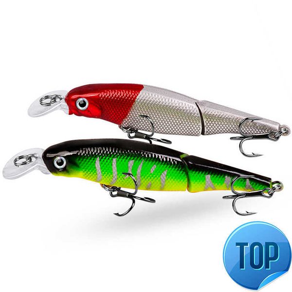 1pcs wobblers fishing lure multi-section hard bait92mm 7.5g artificial bait minnow lure crankbait perch carp fishing tackle lure
1pcs wobblers fishing lure multi-section hard bait92mm 7.5g artificial bait minnow lure crankbait perch carp fishing tackle lure