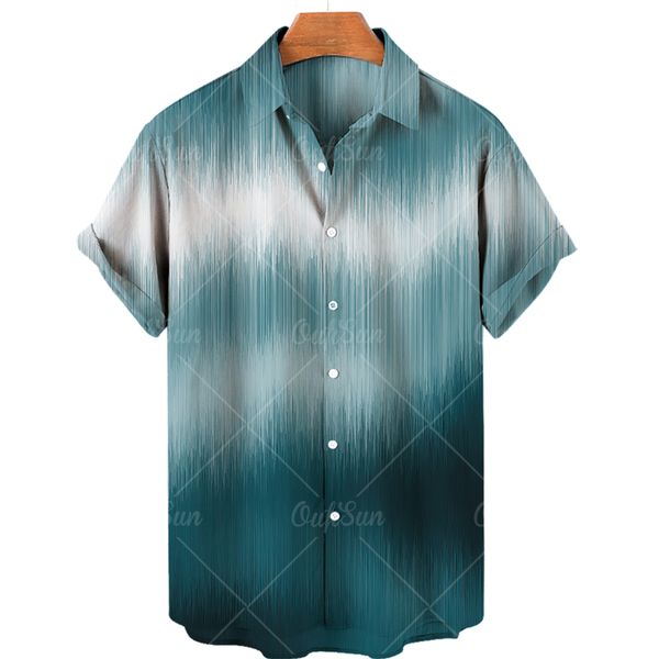men's casual shirts men's short sleeve hawaiian shirt one button casual versatile gradient beach 5xl 230322, White;black
men's casual shirts men's short sleeve hawaiian shirt one button casual versatile gradient beach 5xl 230322, White;black