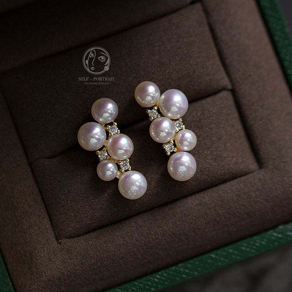 stud elegant celebrity metal korean pearl earrings for woman fashion jewelry new luxury wedding party girl's unusual earrings, Golden;silver
stud elegant celebrity metal korean pearl earrings for woman fashion jewelry new luxury wedding party girl's unusual earrings, Golden;silver