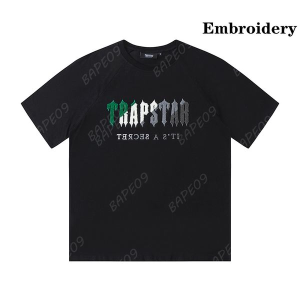 men summer trapstar t-shirt rainbow towel embroidery decoding women t shirt black white round neck tshirts 5 qnaa, White;black
men summer trapstar t-shirt rainbow towel embroidery decoding women t shirt black white round neck tshirts 5 qnaa, White;black