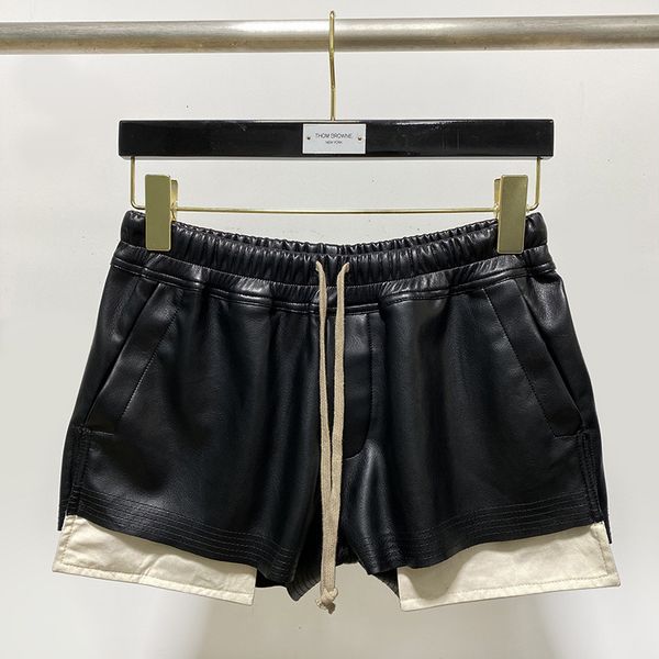women's shorts fashion women's shorts rick pu solid pants drawstring streetwear pants for women techwear owens women trousers 2303, White;black
women's shorts fashion women's shorts rick pu solid pants drawstring streetwear pants for women techwear owens women trousers 2303, White;black