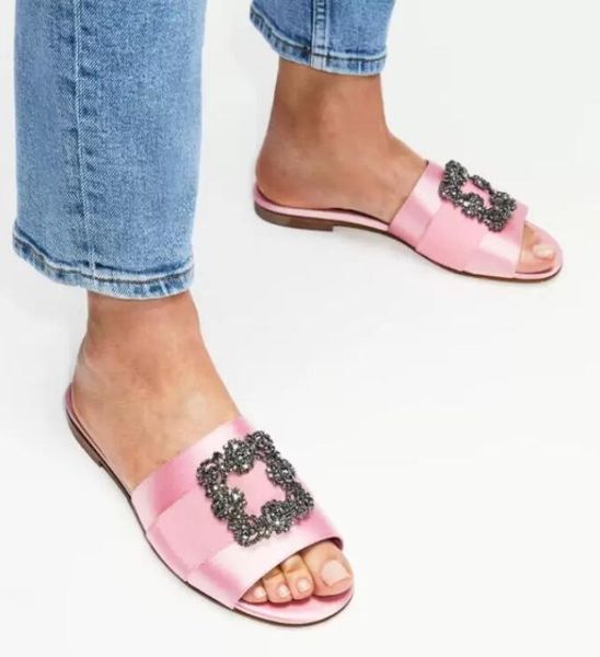 elegant hangisi sandals brands women pumps flat shoes martamod satin jewel buckled slides summer designer sandals slipper 35-42, Black
elegant hangisi sandals brands women pumps flat shoes martamod satin jewel buckled slides summer designer sandals slipper 35-42, Black