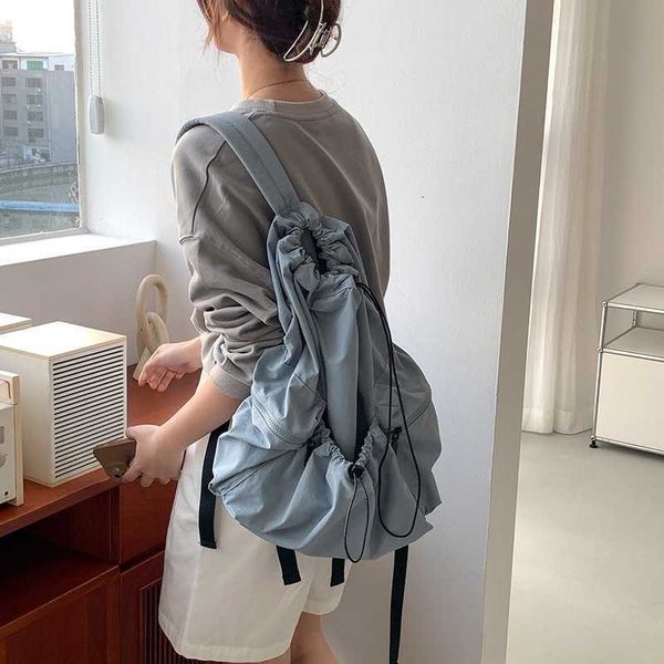 women backpack bag for fashion casual nylon lady ruched light weight students drawsting large backpacks capacity travel sac 2023, Red;black
women backpack bag for fashion casual nylon lady ruched light weight students drawsting large backpacks capacity travel sac 2023, Red;black