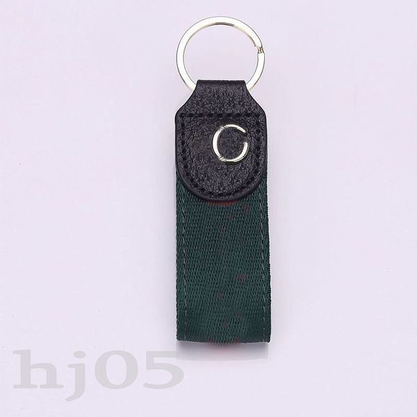metal buckle letter key chain designer keychain green and red webbing portachiavi fashion car accessories luxury keychain brown leather pj05, Silver
metal buckle letter key chain designer keychain green and red webbing portachiavi fashion car accessories luxury keychain brown leather pj05, Silver