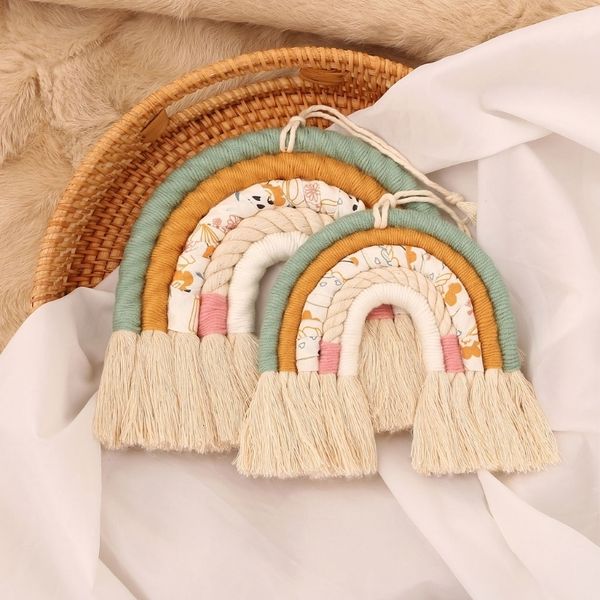 wall decor nordic style hand-woven rainbow tapestry children room household wall hanging decorations rainbow hanging decor pendant 230323
wall decor nordic style hand-woven rainbow tapestry children room household wall hanging decorations rainbow hanging decor pendant 230323