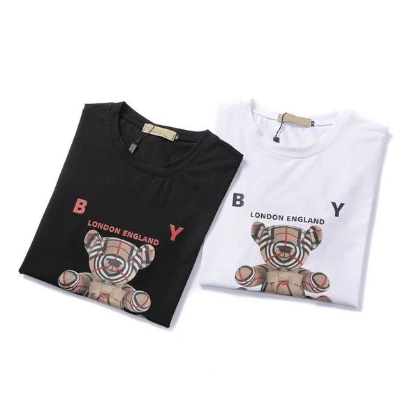 2023 new t-shirt cotton cartoon little bear short sleeve men's casual loose summer print couple dress s-xxl, White;black
2023 new t-shirt cotton cartoon little bear short sleeve men's casual loose summer print couple dress s-xxl, White;black