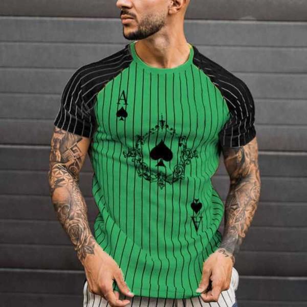 t-shirts 2023 summer t-shirt men's street style round neck fashion poker short sleeve zebra stripe print on, White;black
t-shirts 2023 summer t-shirt men's street style round neck fashion poker short sleeve zebra stripe print on, White;black