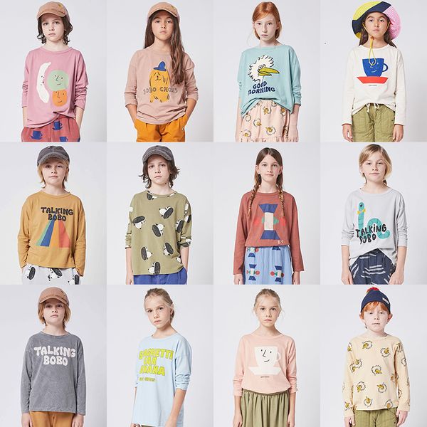 kids shirts ins bobo korean childrens autumn winter clothes for girls boys baby long sleeve tshirt cartoon funny wear tee cotton 230323, White;black
kids shirts ins bobo korean childrens autumn winter clothes for girls boys baby long sleeve tshirt cartoon funny wear tee cotton 230323, White;black