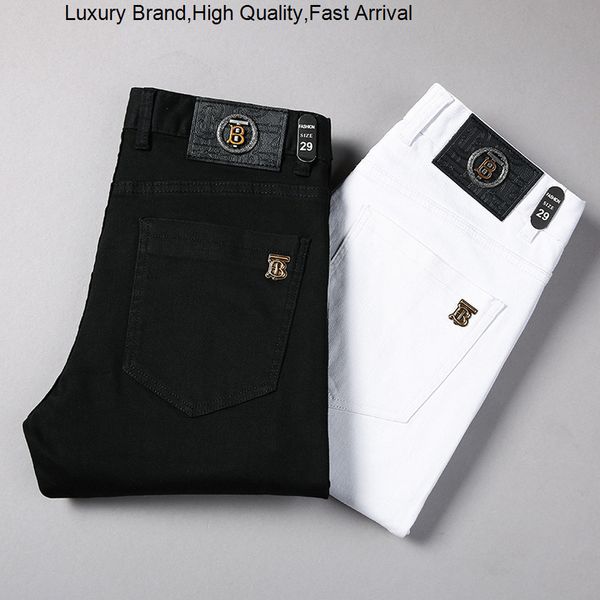 mens jeans brand fashion cotton straight elastic business pants classic style denim male trousers 230322, Blue
mens jeans brand fashion cotton straight elastic business pants classic style denim male trousers 230322, Blue