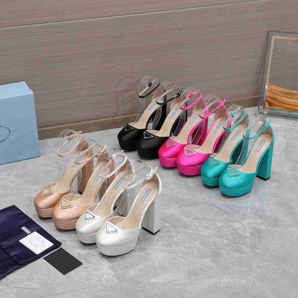 designer sandals 2023 new brand catwalk high heels women silk thick heel sandals waterproof platform roman women shoes triangular buckle wed, Black
designer sandals 2023 new brand catwalk high heels women silk thick heel sandals waterproof platform roman women shoes triangular buckle wed, Black