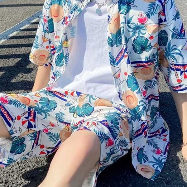 summer beach suit men's sanya seaside holiday style two-piece clothes hawaiian travel wear lovers, White;black
summer beach suit men's sanya seaside holiday style two-piece clothes hawaiian travel wear lovers, White;black