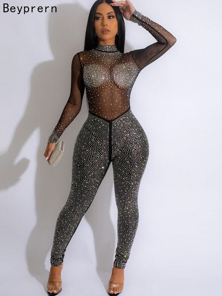 women's jumpsuits rompers beyprern sparkle mock neck black rhinestones mesh jumpsuits chic sheer mesh back zipper sequins romper nightc, Black;white
women's jumpsuits rompers beyprern sparkle mock neck black rhinestones mesh jumpsuits chic sheer mesh back zipper sequins romper nightc, Black;white