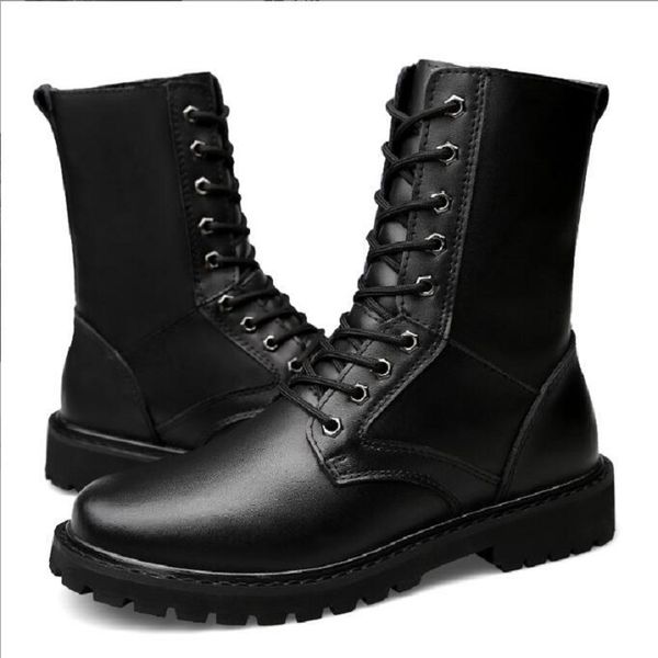 genuine leather men's motorcycle boots riding hunting casual walking shoes high desert botas hombre black d2a59
genuine leather men's motorcycle boots riding hunting casual walking shoes high desert botas hombre black d2a59
