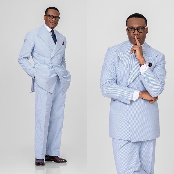 sky blue tuxedo prinstriped mens suits peaked lapel wedding groom tuxedos slim fit business male blazer 2 pieces set terno masculino, Black;gray
sky blue tuxedo prinstriped mens suits peaked lapel wedding groom tuxedos slim fit business male blazer 2 pieces set terno masculino, Black;gray