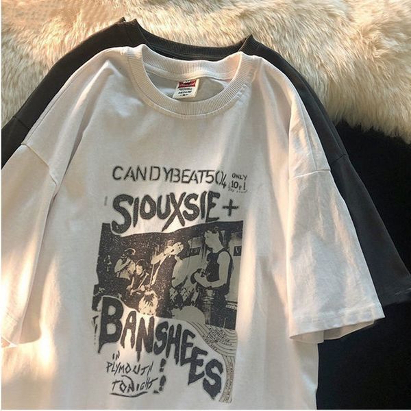 womens tshirt man vintage oversized short sleeve shirt summer hip hop streetwear harajuku tshirt clothes loose tee 230322, White
womens tshirt man vintage oversized short sleeve shirt summer hip hop streetwear harajuku tshirt clothes loose tee 230322, White