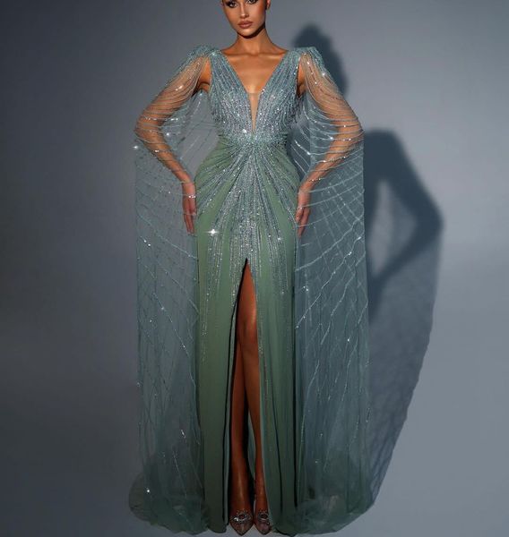 sparkly mermaid prom dresses sleeveless v neck straps appliques sparkly sequins floor length beaded lace front slit evening dress bridal gow, Black
sparkly mermaid prom dresses sleeveless v neck straps appliques sparkly sequins floor length beaded lace front slit evening dress bridal gow, Black