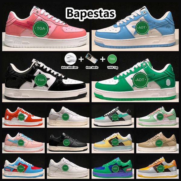 bapestas running shoes baped platform shoe sta black white blue orange pastel green pink beige suede black blue camo combo red sneakers for
bapestas running shoes baped platform shoe sta black white blue orange pastel green pink beige suede black blue camo combo red sneakers for