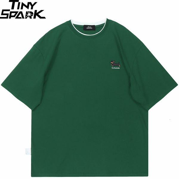 mens tshirts men tshirt streetwear funny dog embroidery tshirt cotton soft summer harajuku t shirt plain tees hip hop green 230323, White;black
mens tshirts men tshirt streetwear funny dog embroidery tshirt cotton soft summer harajuku t shirt plain tees hip hop green 230323, White;black