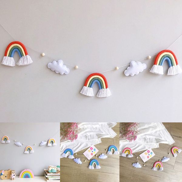 wall decor ins felt cloud knitting wool rainbow tassel wall hanging decor boho wooden beads garland pendant kids room home nursery decor 230
wall decor ins felt cloud knitting wool rainbow tassel wall hanging decor boho wooden beads garland pendant kids room home nursery decor 230