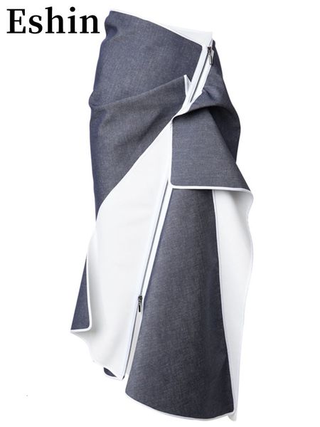 skirts eshin 2023 autumn women's skirt contrast color asymmetrical high waist big swing midcalf fashion female th1771 230322, Black
skirts eshin 2023 autumn women's skirt contrast color asymmetrical high waist big swing midcalf fashion female th1771 230322, Black
