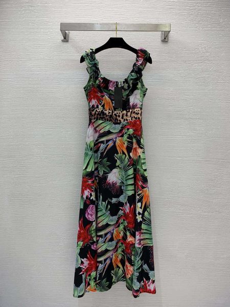 ladies dresses shirts floral print leopard pattern patchwork ruffle collar slimming large swing designer long dress long skirt brand logo cl, Black;gray
ladies dresses shirts floral print leopard pattern patchwork ruffle collar slimming large swing designer long dress long skirt brand logo cl, Black;gray