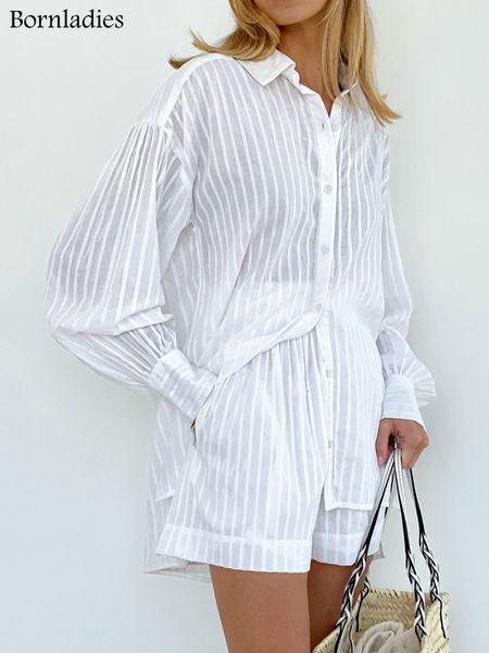 women's jumpsuits rompers bornladies casual shorts sets striped jacquard 2 pieces cozy lapel lantern sleeve shirt summer outfit elastic, Black;white
women's jumpsuits rompers bornladies casual shorts sets striped jacquard 2 pieces cozy lapel lantern sleeve shirt summer outfit elastic, Black;white