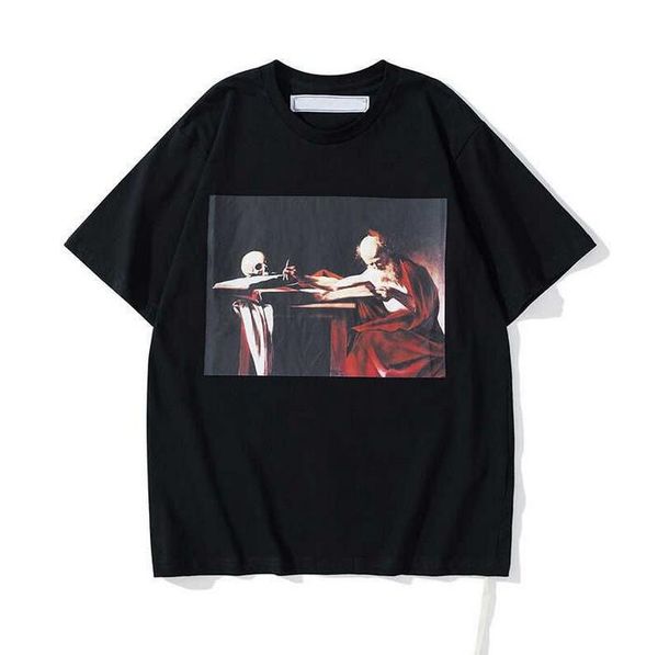 men's shirts new men fashion sports tshirt summer designer luxury cotton loose short sleeves oil painting 1wkh kzx9, White;black
men's shirts new men fashion sports tshirt summer designer luxury cotton loose short sleeves oil painting 1wkh kzx9, White;black