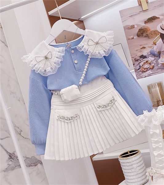 clothing sets sweet outfits kids girls princess 2pcs clothes sets spring autumn children fashion coatskirt vintage outfits suit 2-12 yrs 230, White
clothing sets sweet outfits kids girls princess 2pcs clothes sets spring autumn children fashion coatskirt vintage outfits suit 2-12 yrs 230, White
