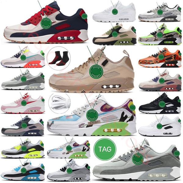 2023 unc 90 max running shoes triple white black white rose pink dark grey true signal blue city 90s mens sports sneakers
2023 unc 90 max running shoes triple white black white rose pink dark grey true signal blue city 90s mens sports sneakers