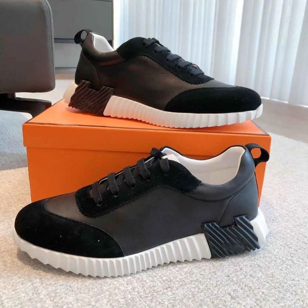 designer sneakers bouncing shoes men trainers mesh suede goatskin trainer casual walking outdoor shoe mens breathable skateboard sneaker, Black
designer sneakers bouncing shoes men trainers mesh suede goatskin trainer casual walking outdoor shoe mens breathable skateboard sneaker, Black