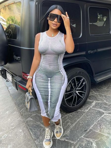casual dresses skinny 3d body print midi dress for women sleeveless bodycon nightclub vestidos slim party outfits streetwear 230323, Black;gray
casual dresses skinny 3d body print midi dress for women sleeveless bodycon nightclub vestidos slim party outfits streetwear 230323, Black;gray