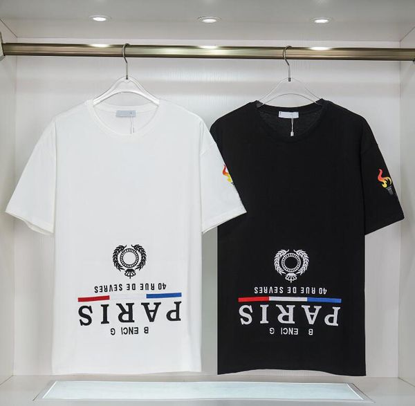 men women designers t shirt loose oversize tees apparel fashion mans casual paris print letter shirt luxury street shorts sleeve clothes me, White;black
men women designers t shirt loose oversize tees apparel fashion mans casual paris print letter shirt luxury street shorts sleeve clothes me, White;black