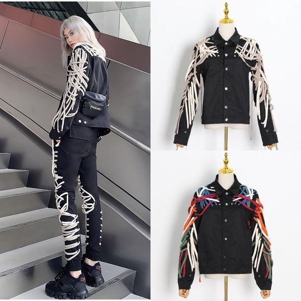 new luxury clothing black men's jackets women tassels fashion punk style lapel neck rivet button novelty, Black;brown
new luxury clothing black men's jackets women tassels fashion punk style lapel neck rivet button novelty, Black;brown