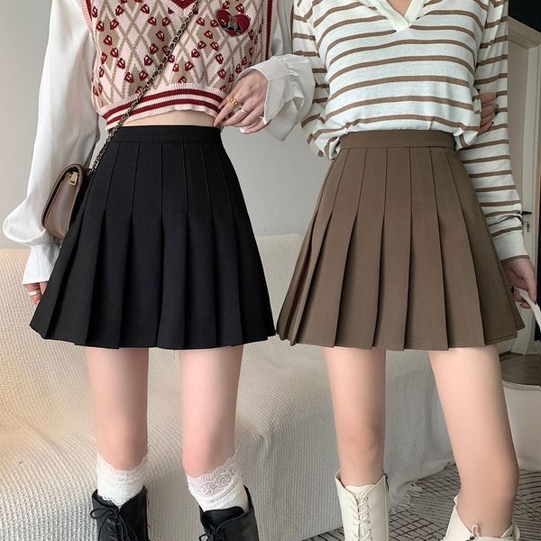 skirts pleated skirt korean version of highwaisted aword short female spring summer jk white autumn and winter plus 230323, Black
skirts pleated skirt korean version of highwaisted aword short female spring summer jk white autumn and winter plus 230323, Black