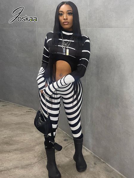 women's jumpsuits rompers joskaa black white stripe hollow-out long sleeve trend jumpsuit women fashion fitness sports bodycon romper s
women's jumpsuits rompers joskaa black white stripe hollow-out long sleeve trend jumpsuit women fashion fitness sports bodycon romper s