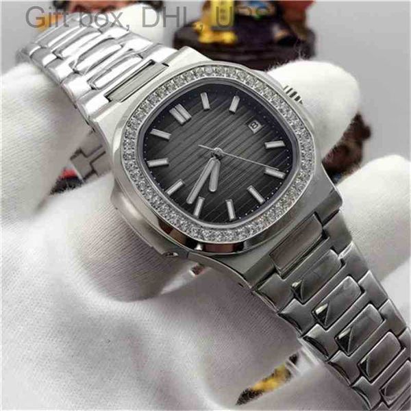 luxury 9 clour bezel mens nautilus watches automatic mechanical 5713 stainless steel strap swiss brands men sports wrist watch 5sxs, Slivery;brown
luxury 9 clour bezel mens nautilus watches automatic mechanical 5713 stainless steel strap swiss brands men sports wrist watch 5sxs, Slivery;brown