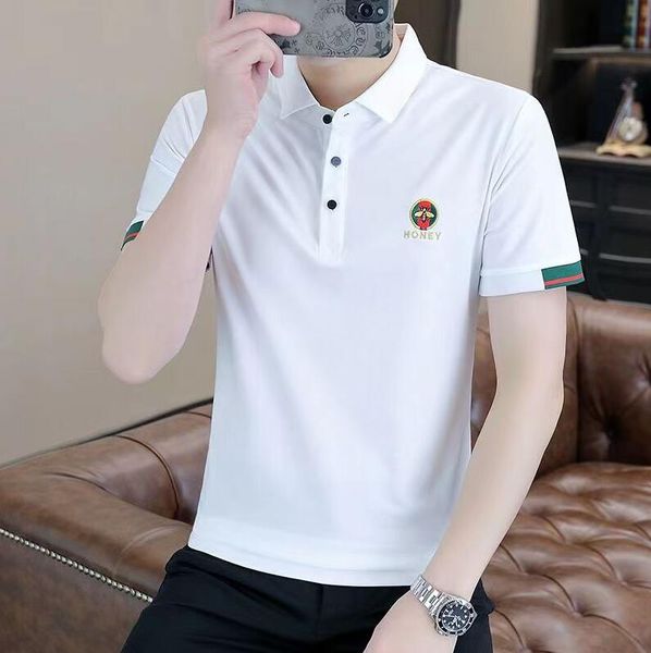 men's t-shirts bee thin ice silk knitted polo shirts mens elasticity mesh casual t shirt male short sleeve o-neck slim fit breathable p, White;black
men's t-shirts bee thin ice silk knitted polo shirts mens elasticity mesh casual t shirt male short sleeve o-neck slim fit breathable p, White;black
