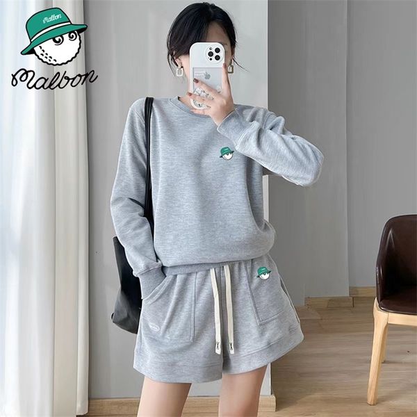 women's two piece pants malbon golf korean 2023 spring and autumn pearl round neck sweater gentle girl set loose sports casual gyr 2303, White
women's two piece pants malbon golf korean 2023 spring and autumn pearl round neck sweater gentle girl set loose sports casual gyr 2303, White