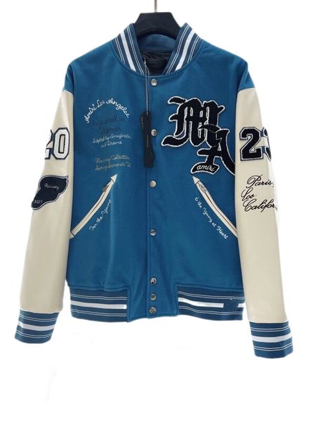 harajuku letter patchwork leather tianma embroidery streetwear men coats, Black;brown
harajuku letter patchwork leather tianma embroidery streetwear men coats, Black;brown