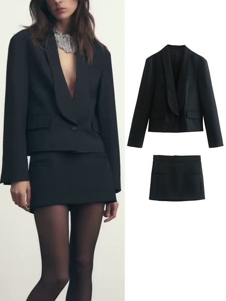 two piece dress traf 2023 women solid blazer skirts sets female elegant single button jacket mini aline back zipper skirt long sleeve 23032, White
two piece dress traf 2023 women solid blazer skirts sets female elegant single button jacket mini aline back zipper skirt long sleeve 23032, White