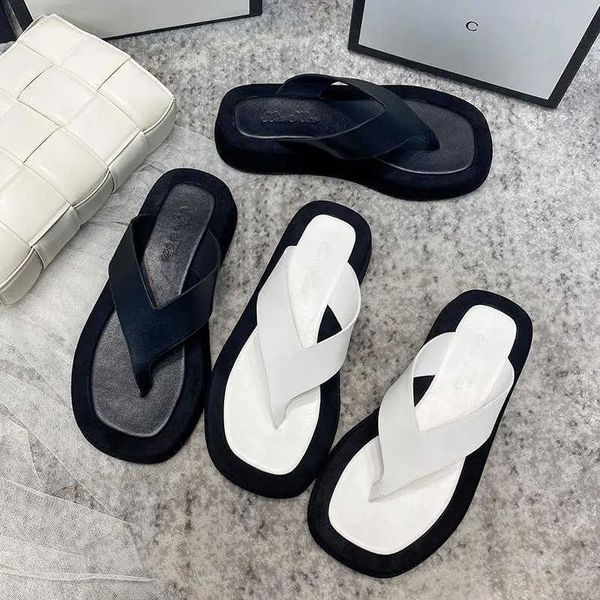 slippers chic flip flops women chunky harajuku platform fashion slippers summer beach square toe flat slides non-slip mules shoes g230322, Black
slippers chic flip flops women chunky harajuku platform fashion slippers summer beach square toe flat slides non-slip mules shoes g230322, Black